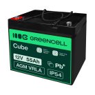 AGM VRLA wartungsfreier Bleiakku / Akku 12V 55Ah AGM49 für Boote, Scooter, Elektrofahrzeuge, Spielzeuge