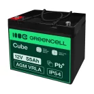 AGM VRLA wartungsfreier Bleiakku / Akku 12V 55Ah AGM49 für Boote, Scooter, Elektrofahrzeuge, Spielzeuge