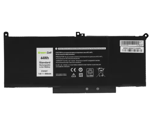 Pro Laptop akkumulátor / akku F3YGT Dell Latitude 7280 7290 7380 7390 7480 7490 DE148