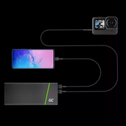 GC PowerStream USB-A - USB-C 30cm quick charge Ultra Charge, QC 3.0 KABGC25