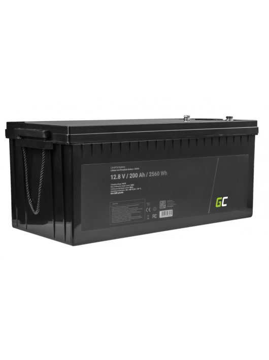 akkumulátor/akku LiFePO4 200Ah 12.8V 2560Wh Lítium-vasfoszfát, fotovoltaikus, napelemes rendszerű kempingautóhoz CAV04