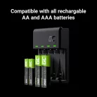 GC VitalCharger charger and 4 x AAA batteries HR03 800mAh GRSETGC02