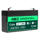 AGM VRLA maintenance-free lead-acid battery / battery 6V 1.2Ah AGM52 for alarms, cash registers, toys
