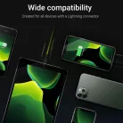 3 x GC Ray USB - Lightning 200cm Schnellladung für Apple, weiß LED KABGCSET06