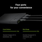 Power Bank GC PowerPlay10 10000mAh USB-C 18W PD und 2x USB-A GC Ultra Charge PBGC02S