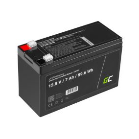   Green Cell LiFePO4 akkumulátor/akku 7Ah 12.8V 89.6Wh Lítium-vasfoszfát, fotovoltaikus, napelemes rendszerű kempingautóhoz CAV09