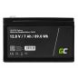   Green Cell LiFePO4 akkumulátor/akku 7Ah 12.8V 89.6Wh Lítium-vasfoszfát, fotovoltaikus, napelemes rendszerű kempingautóhoz CAV09
