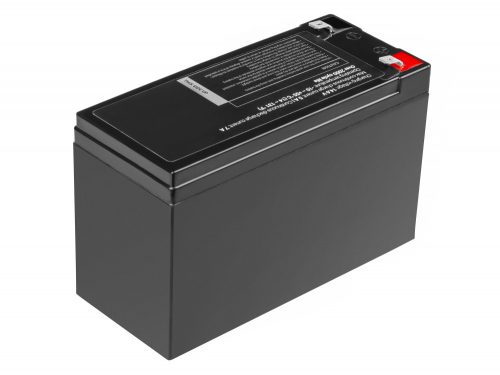 Green Cell LiFePO4 battery 7Ah 12.8V 89.6Wh Lithium iron phosphate, photovoltaic, solar system for camper CAV09