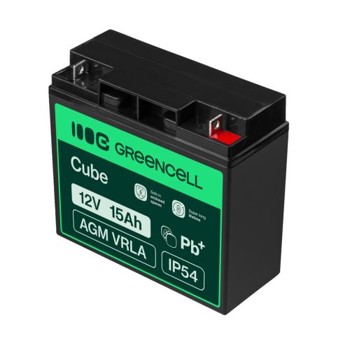 AGM VRLA wartungsfreier Bleiakku / Akku 12V 15Ah AGM53 für Elektrofahrzeuge, Registrierkassen, Spielzeuge