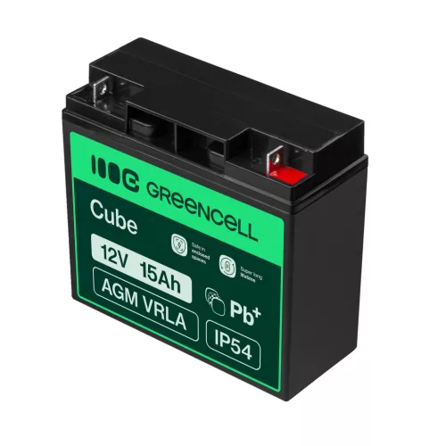 AGM VRLA maintenance-free lead-acid battery / battery 12V 15Ah AGM53 for electric vehicles, cash registers, toys