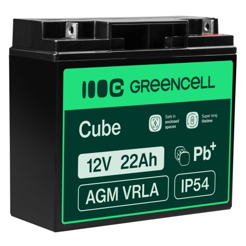 AGM VRLA maintenance-free lead-acid battery / battery 12V 22Ah AGM54 for boats, scooters, electric vehicles, toys