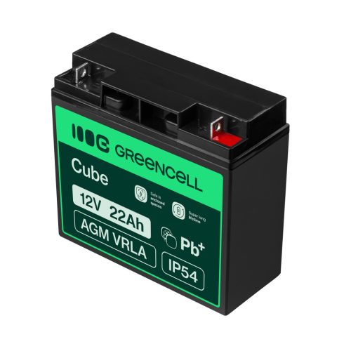 AGM VRLA maintenance-free lead-acid battery / battery 12V 22Ah AGM54 for boats, scooters, electric vehicles, toys