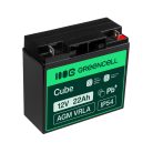 AGM VRLA maintenance-free lead-acid battery / battery 12V 22Ah AGM54 for boats, scooters, electric vehicles, toys