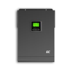   Green Cell szigetüzemű napelemes inverter beépített MPPT töltésvezérlővel 48VDC 230VAC 3000W tiszta szinuszos INVSOL04 Ingyen Beállítással