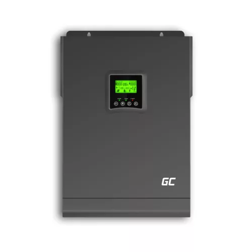 Green Cell Inselbetrieb Solarwechselrichter mit integriertem MPPT-Laderegler 48VDC 230VAC 3000W reine Sinuswelle INVSOL04 Kostenloser Setup