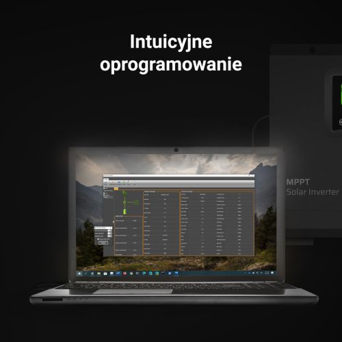 Green Cell Off-Grid Solar Inverter with Built-in MPPT Charge Controller 48VDC 230VAC 3000W Pure Sine Wave INVSOL04 Free Setup