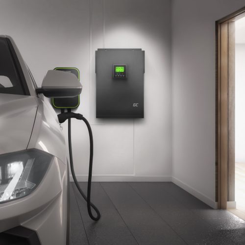 Green Cell Off-Grid Solar Inverter with Built-in MPPT Charge Controller 48VDC 230VAC 3000W Pure Sine Wave INVSOL04 Free Setup