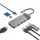 Dokkoló Állomás HUB GC Connect 7in1 (3xUSB-A 3.1 HDMI 4K 60Hz USB-C PD 85W) Apple MacBook M1/M2, Lenovo X1, Asus ZenBook, Dell XPS HUBGC01