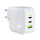 Green Cell GC PowerGaN 65 W töltő (2x USB-C tápellátás, 1x USB-A kompatibilis a Quick Charge 3.0-val) CHARGC08