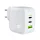 Green Cell GC PowerGaN 65 W Ladegerät (2x USB-C Stromversorgung, 1x USB-A kompatibel mit Quick Charge 3.0) CHARGC08W
