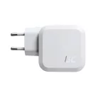 Green Cell GC PowerGaN 65 W Ladegerät (2x USB-C Stromversorgung, 1x USB-A kompatibel mit Quick Charge 3.0) CHARGC08W