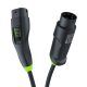 Green Cell Habu EV/Elektromos autó töltő 11 kW 7 m Type 2-ről CEE 16-ra EV PHEV autókhoz 2 az 1-ben Falitöltő Green Cell alkalmazással