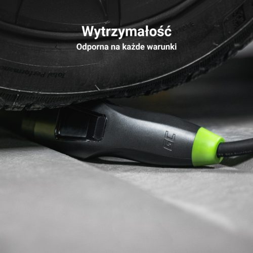 Green Cell Habu EV/Electric car charger 11 kW 7 m Type 2 to CEE 16 for PHEV cars 2 in 1 Wall charger with Green Cell app EVGC01