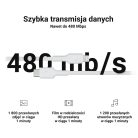 GC Power Stream USB-C - Lightning Cable 100 cm with power supply (Apple MFi Certification) KABGC07W