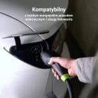 Green Cell Snap Type 2 kábel elektromos autók töltésére 11 kW 7 m Tesla Model 3 S X Y, VW ID.3, ID.4, Kia EV6, Hyundai IONIQ 5, Ford Mach-E modellekhez EVKABGC04