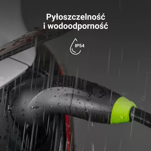 Green Cell Snap Type 2 kábel elektromos autók töltésére 11 kW 7 m Tesla Model 3 S X Y, VW ID.3, ID.4, Kia EV6, Hyundai IONIQ 5, Ford Mach-E modellekhez EVKABGC04
