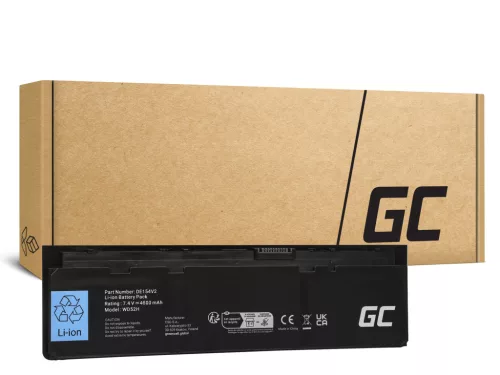 Green Cell Laptop Battery / Accu WD52H GVD76 VFV59 for Dell Latitude E7240 E7250 E7450 DE154V2