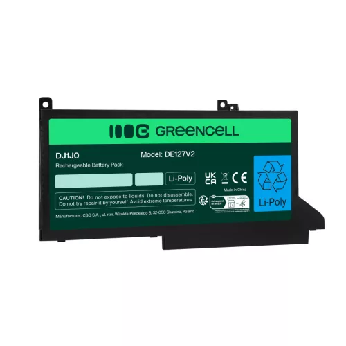 Laptop battery / accu DJ1J0 Dell Latitude 7280 7290 7380 7390 7480 7490 DE127V2