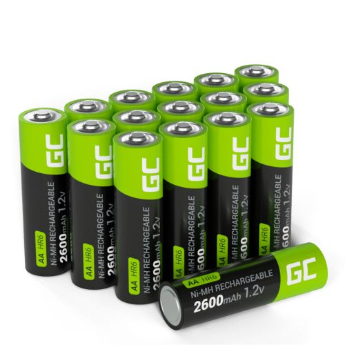 Green Cell 16x AA HR6 2600mAh akkumulátor GR10