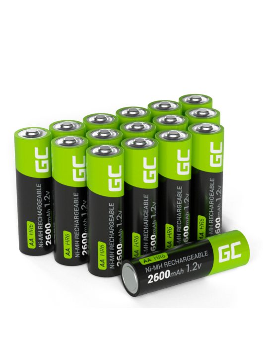 Green Cell 16x AA HR6 2600mAh akkumulátor GR10