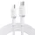 Green Cell weißes USB Kabel GC Power Stream USB-C 200 cm mit Schnellladefunktion, Power Delivery 60W, Ultra Charge, Quick Charge 3.0 KABGC29W