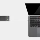 Green Cell weißes USB Kabel GC Power Stream USB-C 120 cm mit Schnellladefunktion, Power Delivery 60W, Ultra Charge, Quick Charge 3.0 KABGC30W