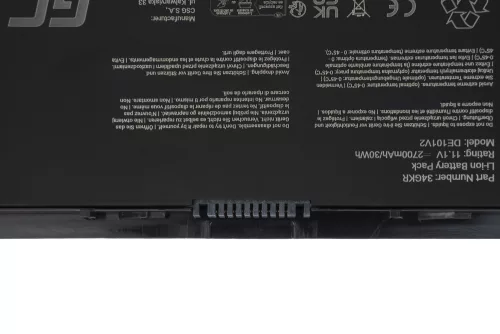Laptop Battery / Akku 34GKR F38HT for Dell Latitude E7440 DE101V2