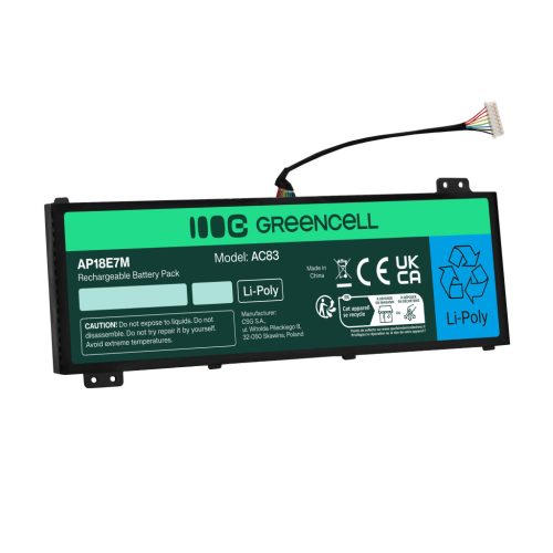 Laptop akkumulátor / akku AP18E7M AP18E8M Acer Nitro 5 AN515-44 AN515-45 AN515-54 AN515-55 AN515-57 AN515-58 AN517-51 AN517-54 AC83