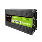 Green Cell Car Inverter 24V to 230V (voltage booster) 3000W/6000W Pure Sine Wave INVGC24P3000LCD for trucks, buses, motorhomes, caravans