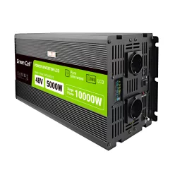   Green Cell Inverter 48V auf 230V (Spannungswandler) 5000W/10000W Reine Sinuswelle INVGC48P5000LCD für Solarsysteme