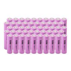   50 db Green Cell Li-Ion cella pack ICR18650-26H 2600mAh 3.7V 50GC18650NMC26