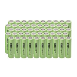   50 db Green Cell Li-Ion cella pack ICR18650-26H 2900mAh 3.7V 50GC18650NMC29