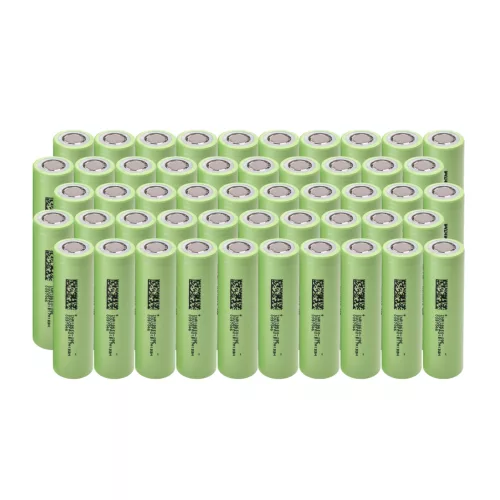 50 Stück Green Cell Li-Ion Zellenpack ICR18650-26H 2900mAh 3.7V 50GC18650NMC29