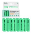 4x Green Cell battery / accu AAA HR03 950mAh GR12