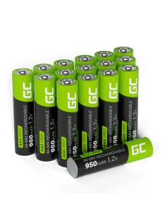 4x Green Cell akkumulátor / akku AAA HR03 950mAh GR12