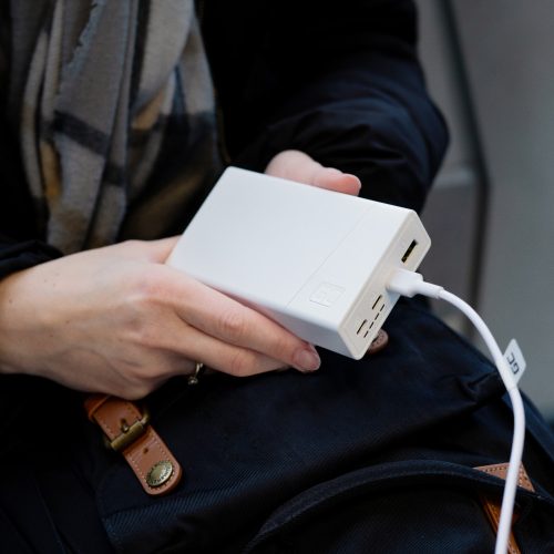 GC PowerPlay 20S Power Bank 20000mAh 22.5W PD USB C Schnellladung tragbares Ladegerät für iPhone 15 14 13 12 Typen PBGC03SW