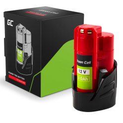   Kéziszerszám akkumulátor / akku Milwaukee M12 12V 3Ah M12 B3 4932451388 PTML12V3