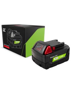   Kéziszerszám akkumulátor / akku Milwaukee M18 18V 5Ah M18 B5 4932430483 PTML18V5