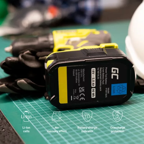 Hand tool battery / battery Ryobi ONE+ 18V 4Ah RB18L40 PTRY18V4