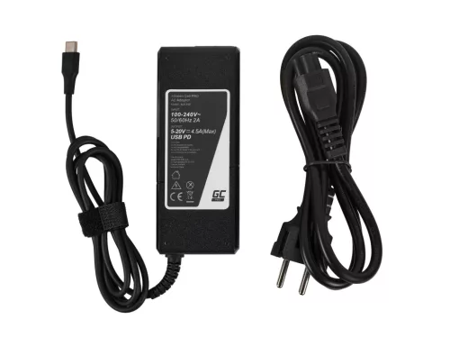Green Cell GC Laptop Netzteil 90W USB-C Ausgang für Lenovo Yoga 4 Pro 700-14ISK 900-13ISK 900-13ISK2 AD139P